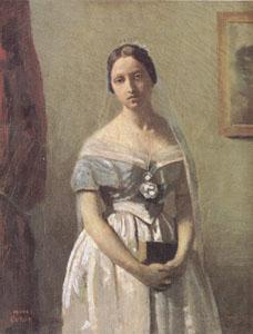 Jean Baptiste Camille  Corot The Bride (mk05) oil painting image